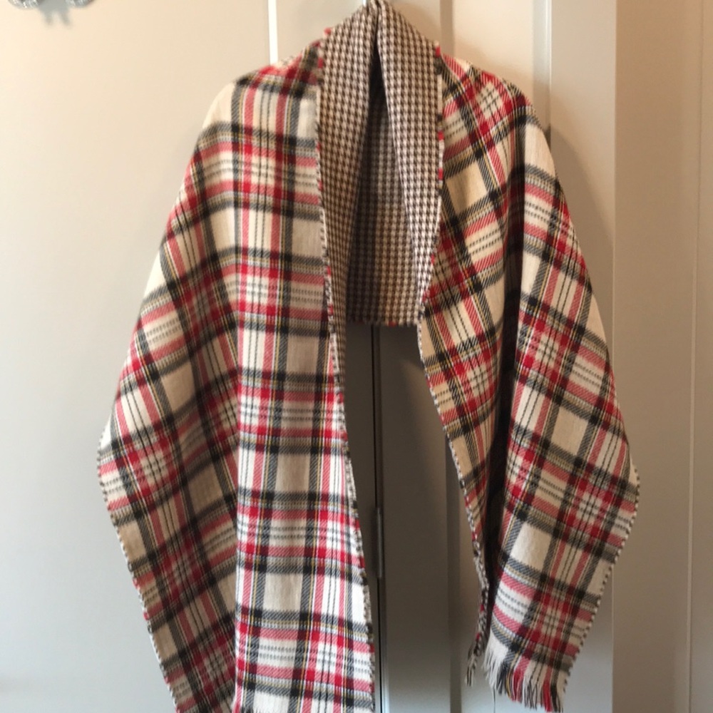 Plaid wrap